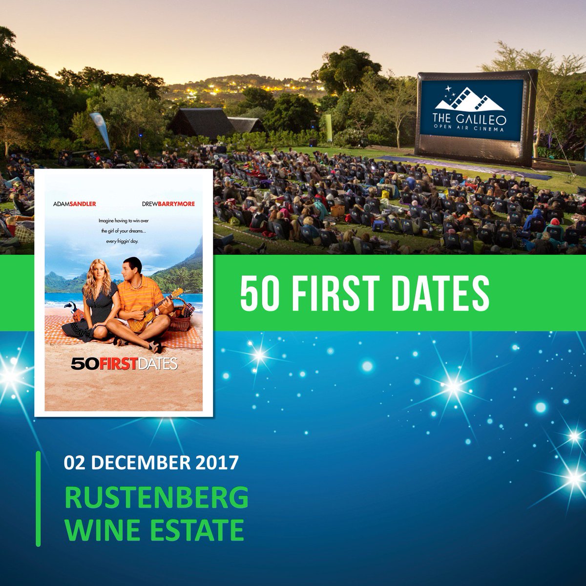 Galileo_Cinema's tweet photo. Saturday plans sorted! #movies #openaircinema #love #wine #allthegoodthingsinlife
Tickets at https://t.co/CHAIbsdcVd https://t.co/ERU1S7NC3I