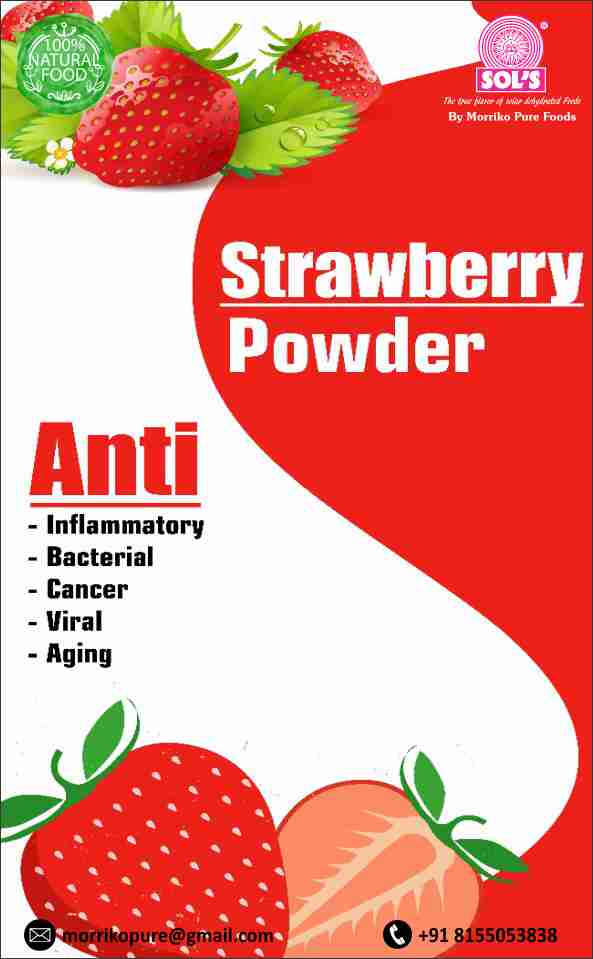 morrikopurefood's tweet photo. Bring home Morriko Pure Food's Strawberry Powder.
Made from fresh, aromatic and sweet Strawberry's.
#Strawberrypowder #Foodpowder #Fruitpowder #Aromatic https://t.co/sFygtZjTtn