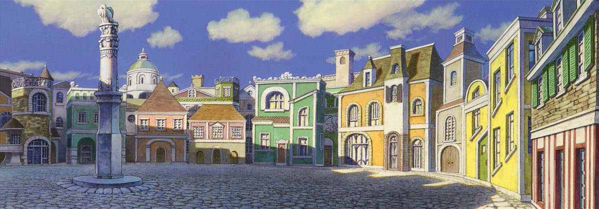 backgroundsbot's tweet photo. The Cat Returns (2002)
Dir. Hiroyuki Morita
Art Dir. Naoya Tanaka https://t.co/9d0a3E6YQo