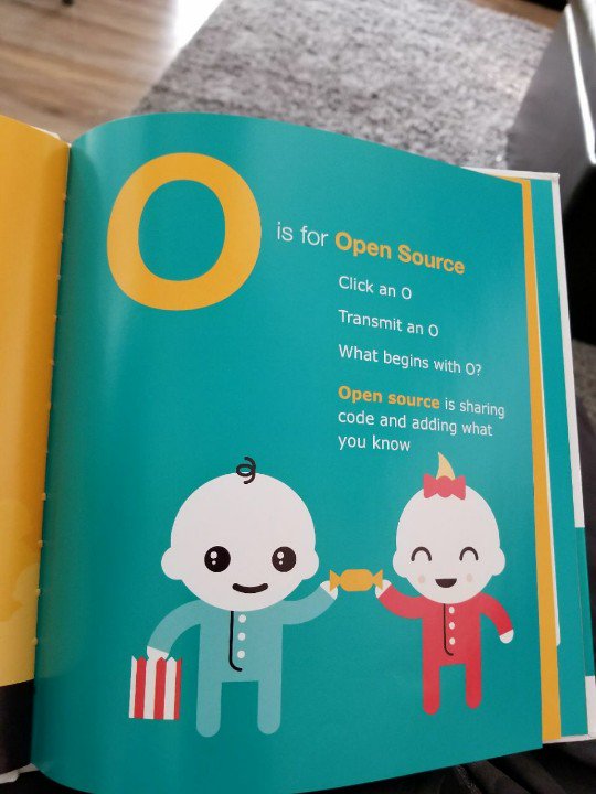 isaacrlevin's tweet photo. Required reading for the day. We #abcoftheweb by #codebabies. Little man has to learn the important of browsers and open source early😁 #oss https://t.co/sZU56os1b7