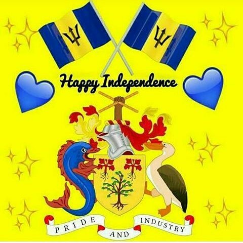 FactsBarbados's tweet photo. Happy Independence #barbados Pride &amp; Industry https://t.co/GWwtXcMEQx