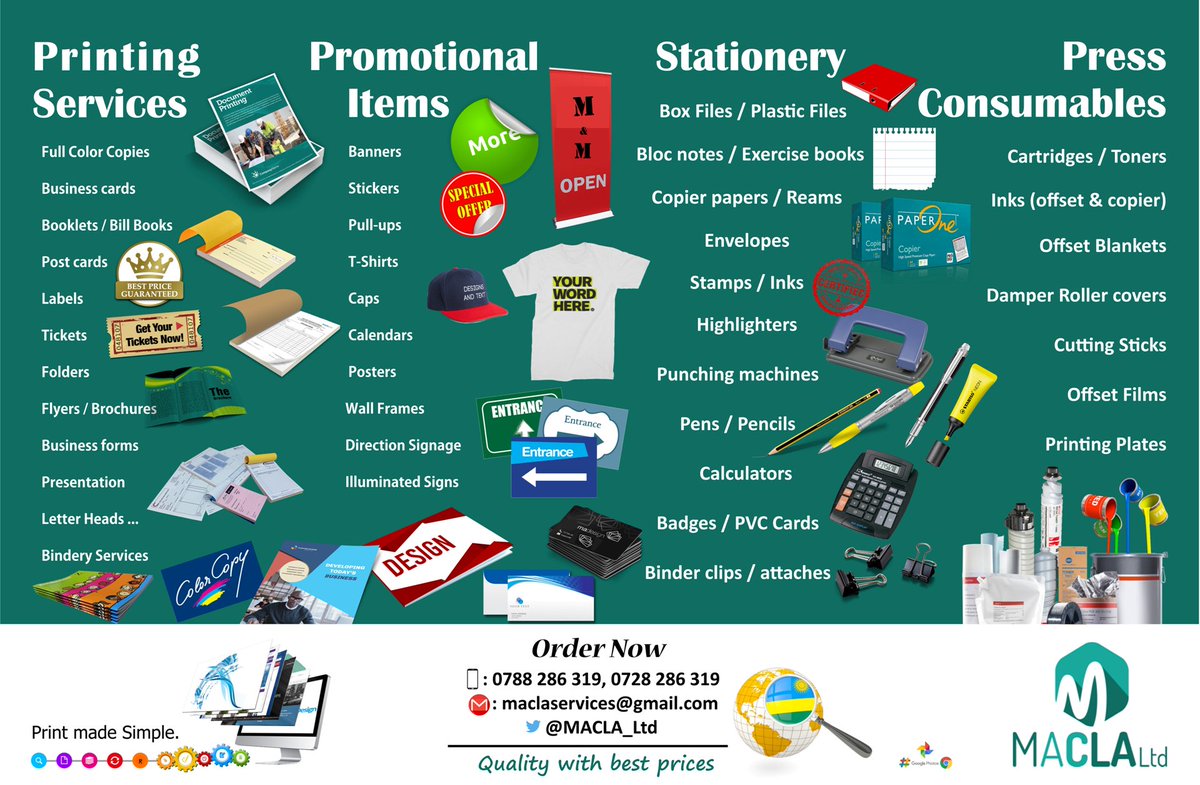 MACLA_Ltd's tweet photo. Print made simple. #RwOT https://t.co/IhRgKeTI1I