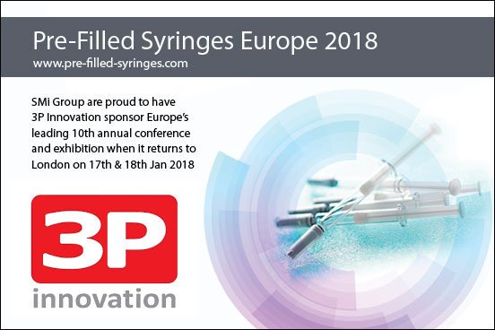 PharmaMKTnet's tweet photo. Proud to have @3Pinnovation sponsor Europe's 10th annual #PreFilled #Syringes show on 17-18 Jan 2018 https://t.co/TnkEb5Q16h @SMIpharm #pfssmi https://t.co/FbwtD38I62