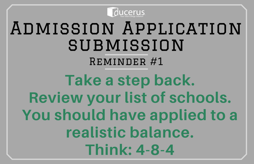 DucerusCarlsbad's tweet photo. Alright #ClassOf2018, let's start the morning with your first #Admissions Application reminder of the day. Life is all about #Balance, right? Admissions apps are no different. Come back later today for more admissions tips! Reply with #AskDucerus with questions! #ThursdayThoughts https://t.co/SsYRBrq5qe