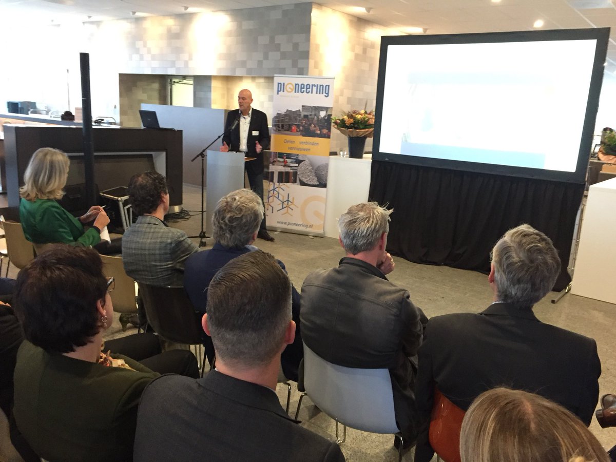 Inspiratieboost door Leon Brouwer van <a href="/neptunus/">Neptunus</a> over circulair en demontabel bouwen tijdens het Pioneering jaarevent #pioneeringjaarevent17