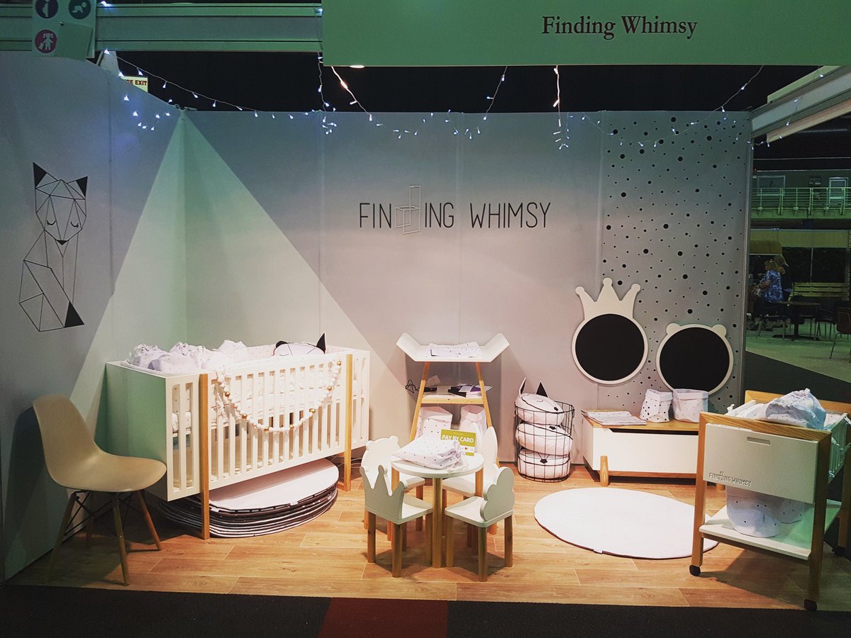 SuzKJardine's tweet photo. Come see us at #mamamagicsa. Stand K10 Finding Whimsy #cot #bassinett #playmat #linen #chairset #bunnychair #princesschair #bearchair #cloudchair #changestation https://t.co/6IpVwBH9uW