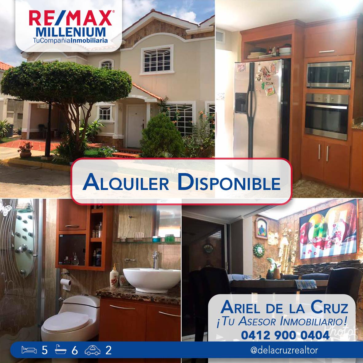 DeLaCruzRealtor's tweet photo. ¡Alquiler Disponible! 👇🏡
cuenta con:
5 Habitaciones
6 Baños
2 Puestos de estacionamiento
Asesor Inmobiliario Ariel de la Cruz 🏡
+58 412 9000404 📲
#AsesorInmobiliario #RemaxMillenium #ViveComoSueñas #Realtor #RealEstate #Cree #Atrévete #Compra #Vende #Anímate #Alquiler https://t.co/oneRTELUiS