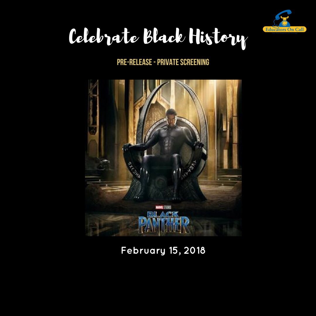 TaraLAldrich's tweet photo. SAVE THE DATE! Ticket sales starting soon.
#blackhistorymonth2018
#educatorsoncall
#wearekingsandqueens
#movietavernflourtown
#familynightout https://t.co/GKHmS8J2nq