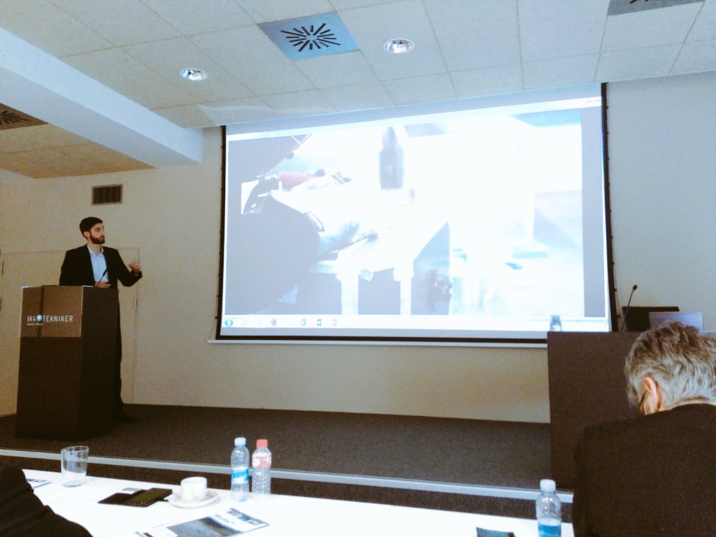 FourByThree_PRJ's tweet photo. After Alfa Precision Casting, the Woll pilot scenario is being presented. Small batch sizes, low tolerance, great number of variants... are some of the challenges in this industrial scenario where colaborative welding using FourByThree technologies has been developed. https://t.co/y3W9SJKl6a