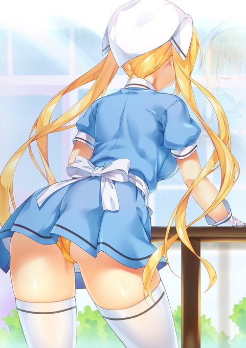 夏帆ちゃんは無防備だなぁ
#ブレンド・S
#いいおしりの日 