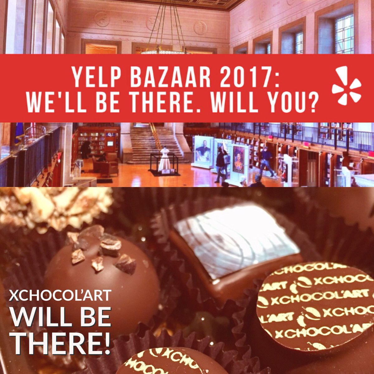 xchocolart's tweet photo. Tick tock! The countdown is on for @YelpIndy 's Totally Bazaar 2017 at @indylibrary ! Don't dilly dally! RSVP today --> https://t.co/sFSu1hUH2u
#chocolate #chocolatier #chocolatetruffles #etsy #etsylove #etsyseller #fallfood #yum #yelpindy #indyfood #chocolatier https://t.co/nth9E4Snw7