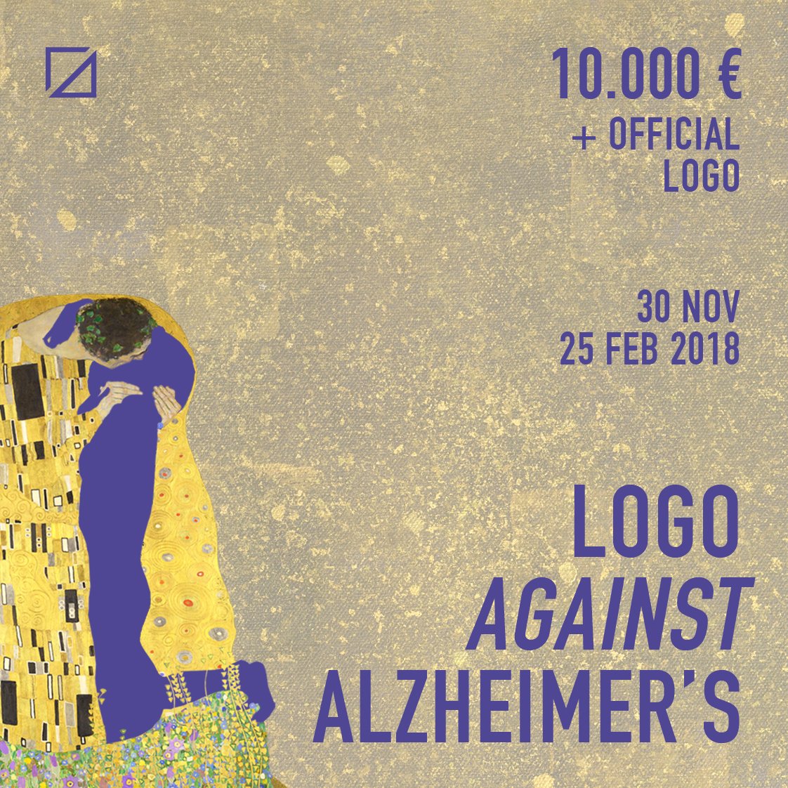 CODE_design_00's tweet photo. Join our LOGO AGAINST ALZHEIMER’S graphic competition to create a logo for the n.p.o. “Affetti da” committed to fight against Alzheimer’s disease!
Prize: 10K € + official logo
Registration till 18/Feb/2018
Submission till 25/Feb/2018
More info: https://t.co/qELF0M3Fbo
#LAA #CODE https://t.co/roY211cXIQ