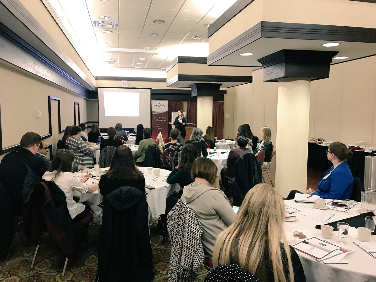 nlowe_org's tweet photo. Excellent turnout for today’s #driversofgrowth economics forum update in Corner Brook. @JessCethree bringing us the ABCs of Entrepreneurship &amp; Leadership #JustAskJess https://t.co/ZL4B2NPnjw
