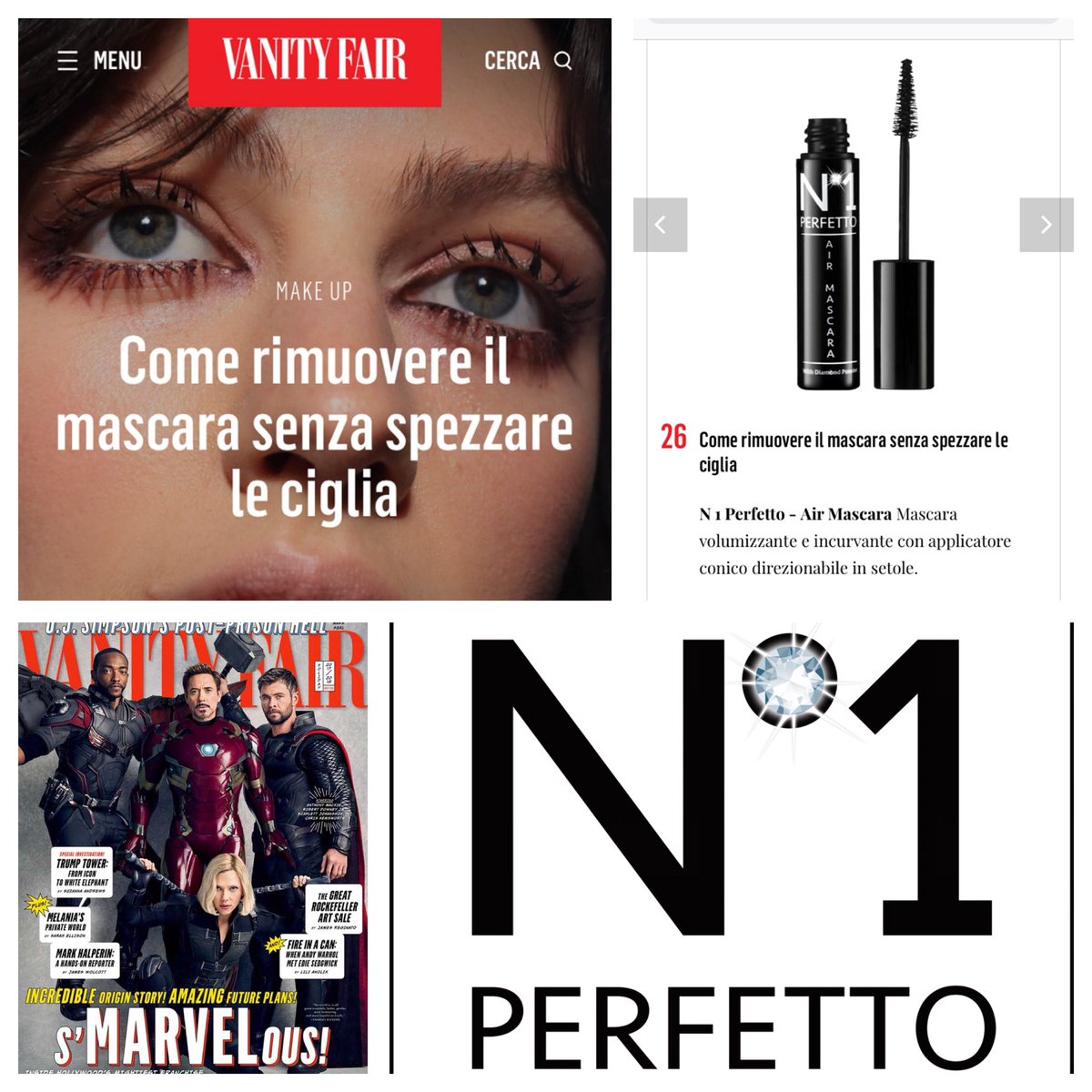 perfettomakeup's tweet photo. Siamo su @VanityFairIt
Oggi ore 17.00 e 20.00 
Su @QVCITALIA 
💕💕 https://t.co/8JKGsHiGHc