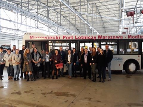 LAirA_project's tweet image. The 1st Stakeholders Workshop was organised today at Warsaw/Modlin Airport. LAirA project was introduced to railway providers, private bus companies &amp;amp; local municipalities. Mobility was the subject of the day! #MultimodalMobility #Mazovia
