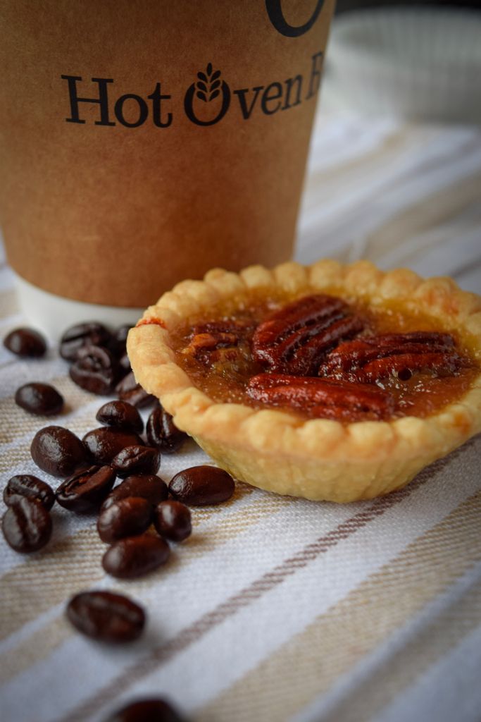 Don't forget, we always have coffee.  perfect with a pecan tart!

#coffee #propellercoffee #hotovenbakerycafe #tart #pecantart #bakery #Toronto #T.O. #oakville #beans