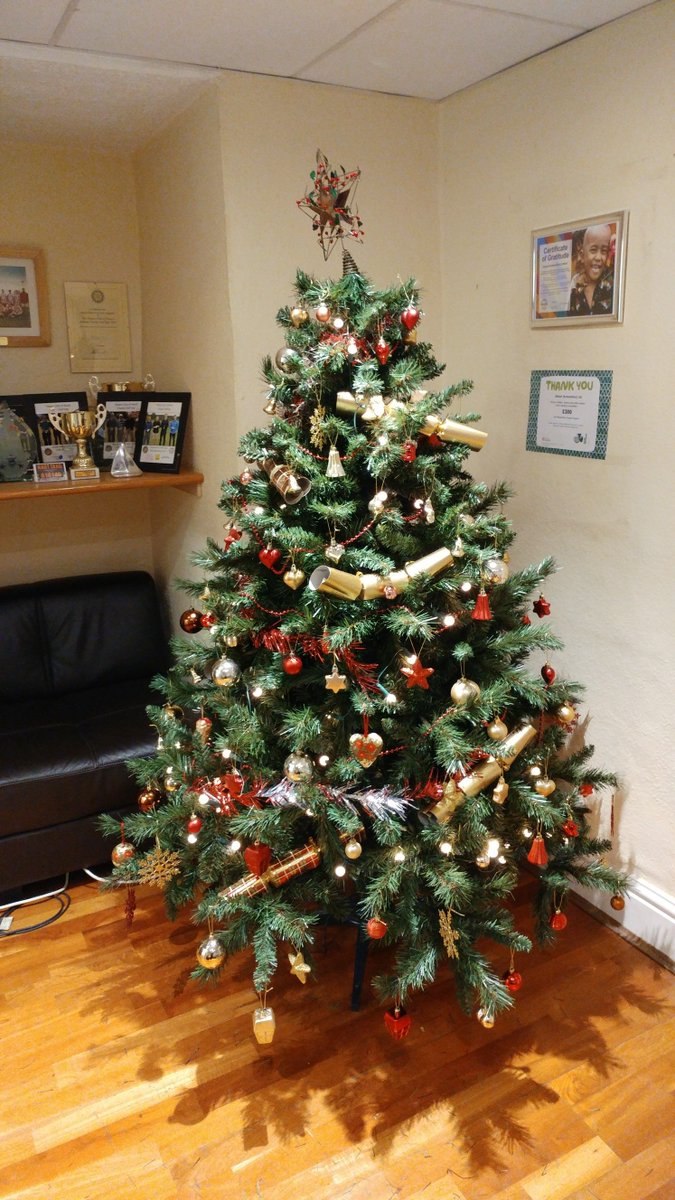 AdsystLtd's tweet photo. Our tree is now up and we are looking forward to our Christmas Party next week, this includes a night away with partners and an activity afternoon at the #HellidonLakes https://t.co/cFBG8OQGHB