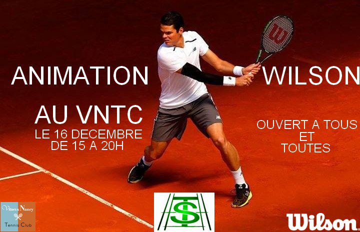villersnancytc's tweet photo. Pour essayer une raquette, tester du matos, Wilson joue les Pères Noël samedi 16 décembre au #VNTC #tennis https://t.co/nW3pc3kV9i