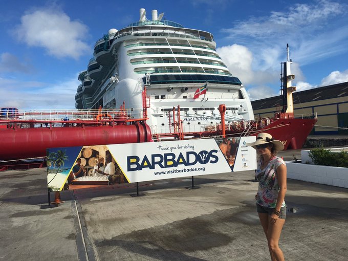 Touring Barbados today! https://t.co/ekJ96gaYyA