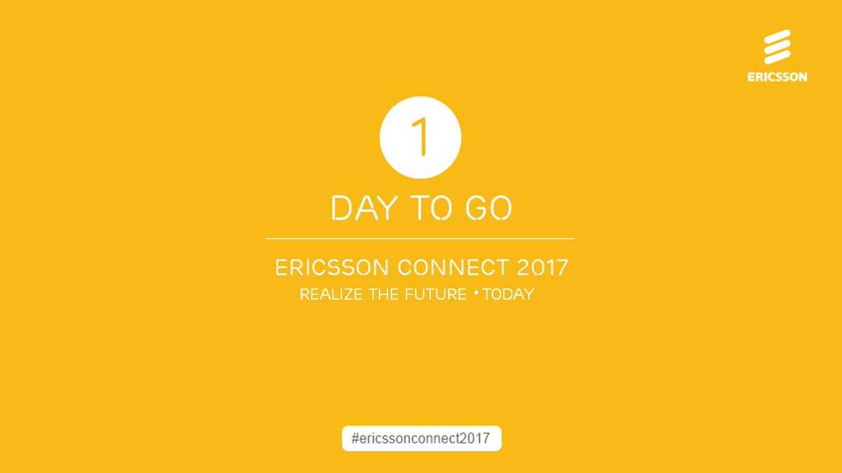 EricssonIndia's tweet photo. Hours to go for #EricssonConnect2017, #Mumbai edition as we showcase the potential of #5G. Stay tuned ! https://t.co/sVTLJI4JA7
