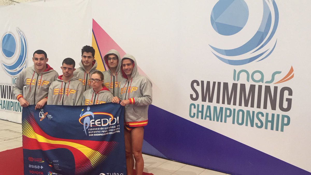 feddi_org's tweet photo. El #TeamEsp de #FEDDI afronta su segunda jornada de #Mundial #Natacion @INASsport con el objetivo de seguir sumando medallas.
Siempre llevando con nosotros a quien nos apoya!!
@deportegob @Fundacion_ONCE @LaLiga4Sports @AsisaSalud @Paralimpicos @Toyota_Esp @turboswim https://t.co/WGeRdsJb6G