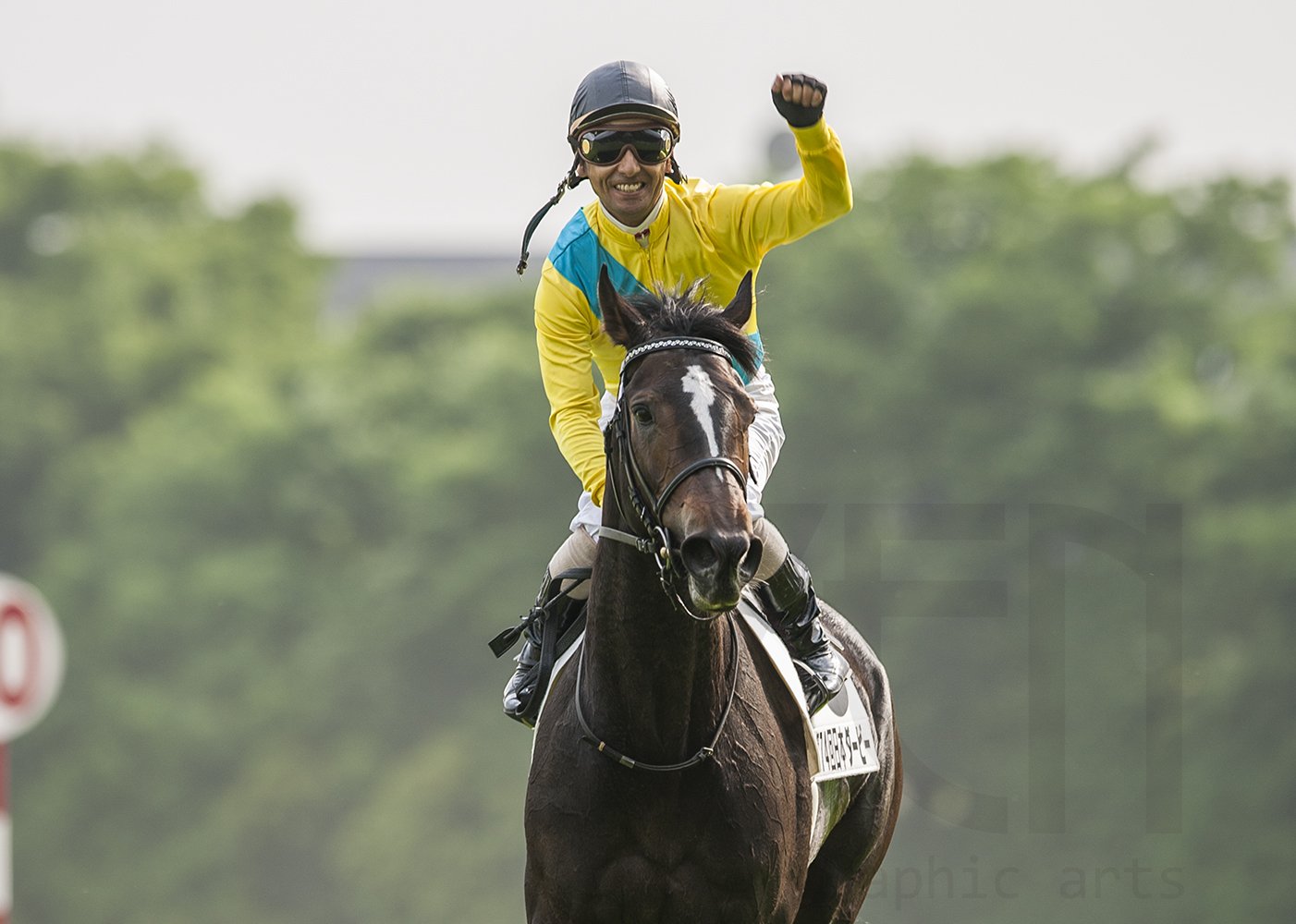 週刊ギャロップ当選品　ウォッカ　生写真　四位騎手サイン入り　日本ダービー 週刊ギャロップ当選品 ウォッカ 生写真 四位騎手サイン入り 日本