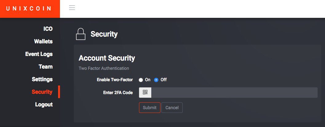 UnixCoinHelp's tweet image. We strongly recommend you to turn on 2FA for the safety of your UNIX COIN account.