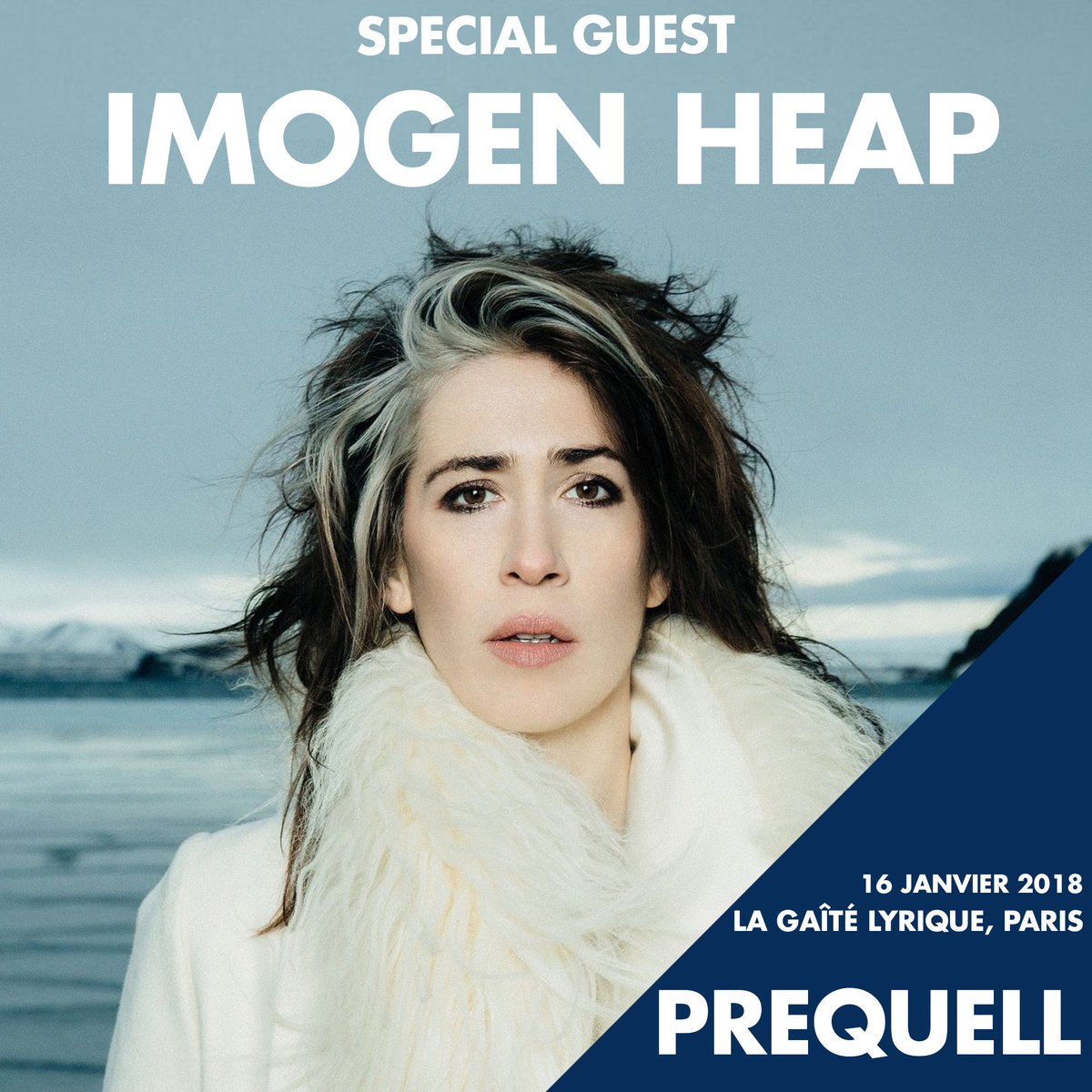 SPECIAL GUEST ANNOUNCEMENT — <a href="/imogenheap/">Imogen Heap</a>

L’immense Imogen Heap se joindra à moi le temps d'un titre exclusif le 16 Janvier prochain à la <a href="/gaitelyrique/">La Gaîté Lyrique</a> !

Billets: bit.ly/prequell-gaite…