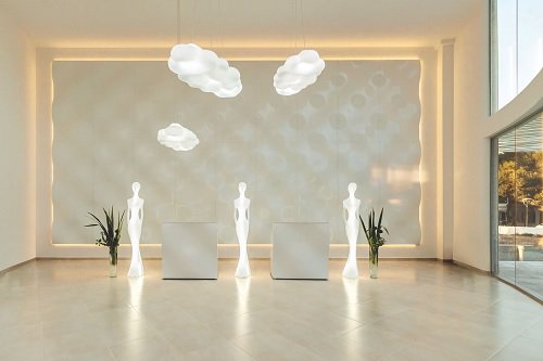 MyYourUK's tweet photo. Penelope and Nefos in perfect harmony #hoteldesign #lighting #italiandesign https://t.co/jC15eV7HDN