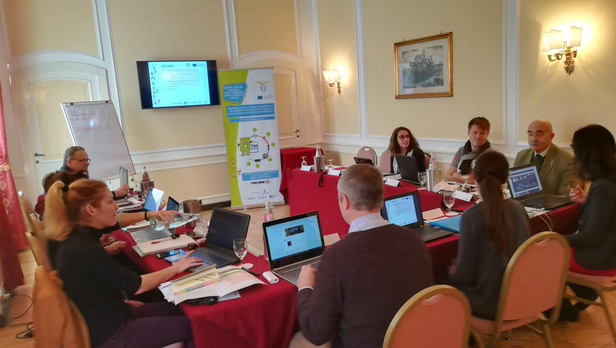 cebllob's tweet photo. Starting the third meeting in Rome for the #GreenPlay project with European partners #erasmusplusprogramme
@IRSonline73 @LazioBasket @SportandCitizen @BeLINKbcn
Donem inici al tercer miting del projecte Green Play a Roma amb els socis europeus. https://t.co/wBJAOqtnjL