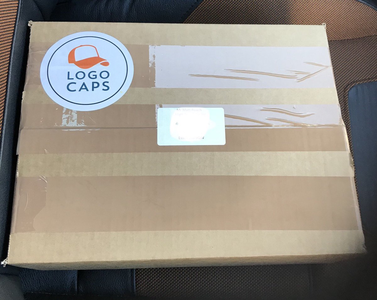 logocaps's tweet photo. A sample cap on its way to a potential new customer! #logocaps #keepyourbrandahead https://t.co/IFqfwVz0wO