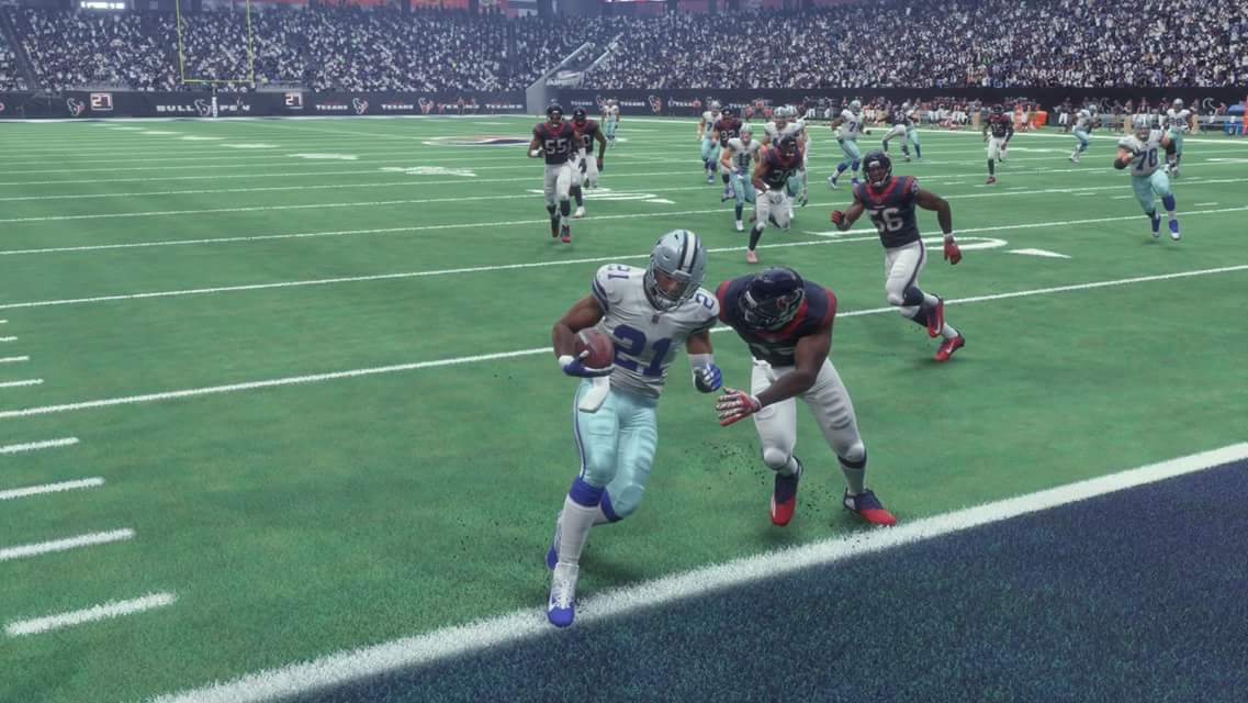 PX1CowboyNation's tweet photo. Another 100+ yard rushing game, another W for the #Cowboys. All 4 Cowboys wins came after 100+ yard rushing totals. #CowboyNation #PX1Sports https://t.co/WIk68TOvnc