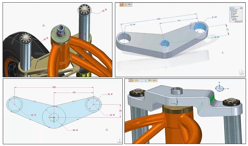siemenssoftware's tweet photo. Simplifying your modeling process &amp; reusing existing design data may be easier than you think! Check out this quick recorded session to see core #design techniques in action. #topdowndesign #synchronous #3DCAD #engineering #solidedge https://t.co/dDjcyhH1ef https://t.co/LVVc8y5IqD