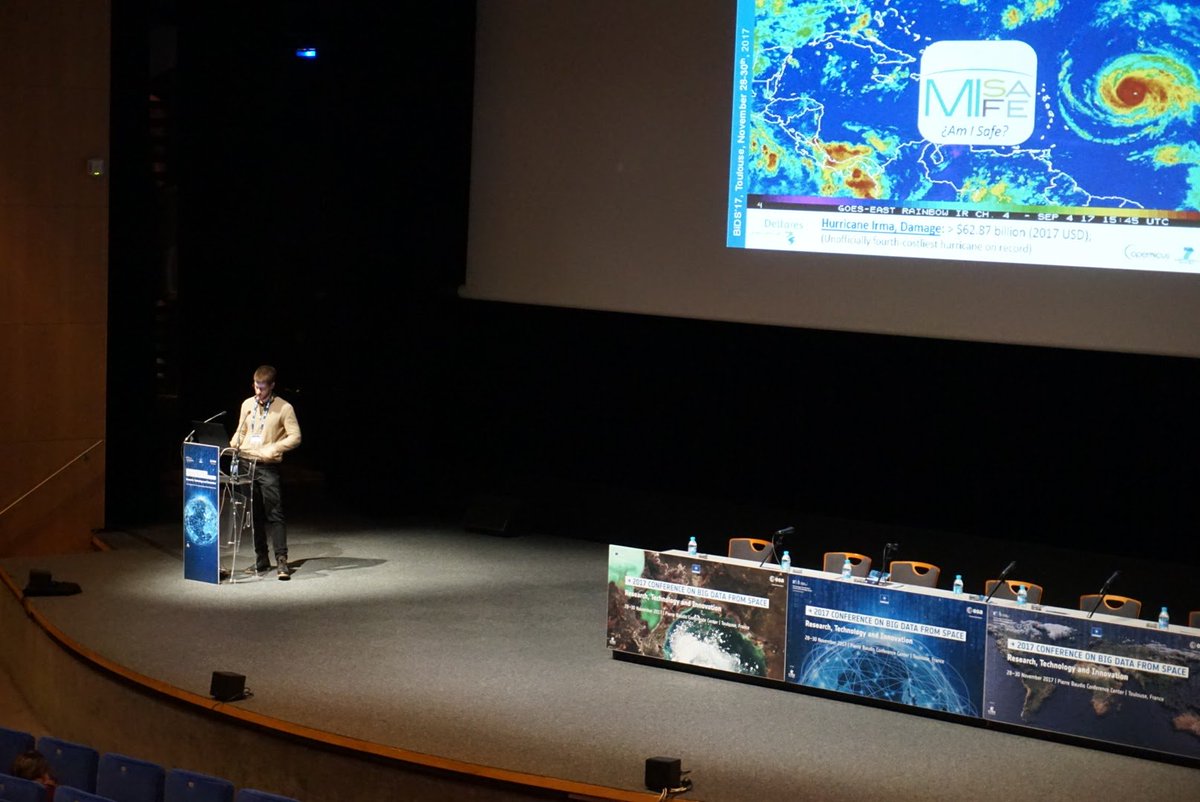 FP7FAST's tweet photo. Congratulations to Joan Sala Calero @deltares for the great talk about @MISAFE_services given at #BiDS17 see the slides: https://t.co/C8rzeqIqQp and article: https://t.co/Rjswia6MzO https://t.co/BS8GKpiEcz