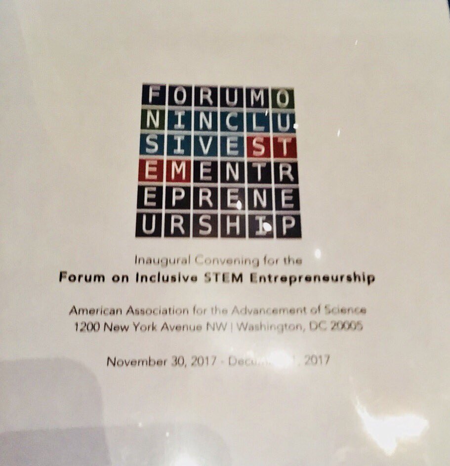 dinero_diva's tweet photo. Excited to be talking about #capital for #diverse #entrepreneurs w/@ZahnCenterNYC @aaas https://t.co/QLv1e7hiVr