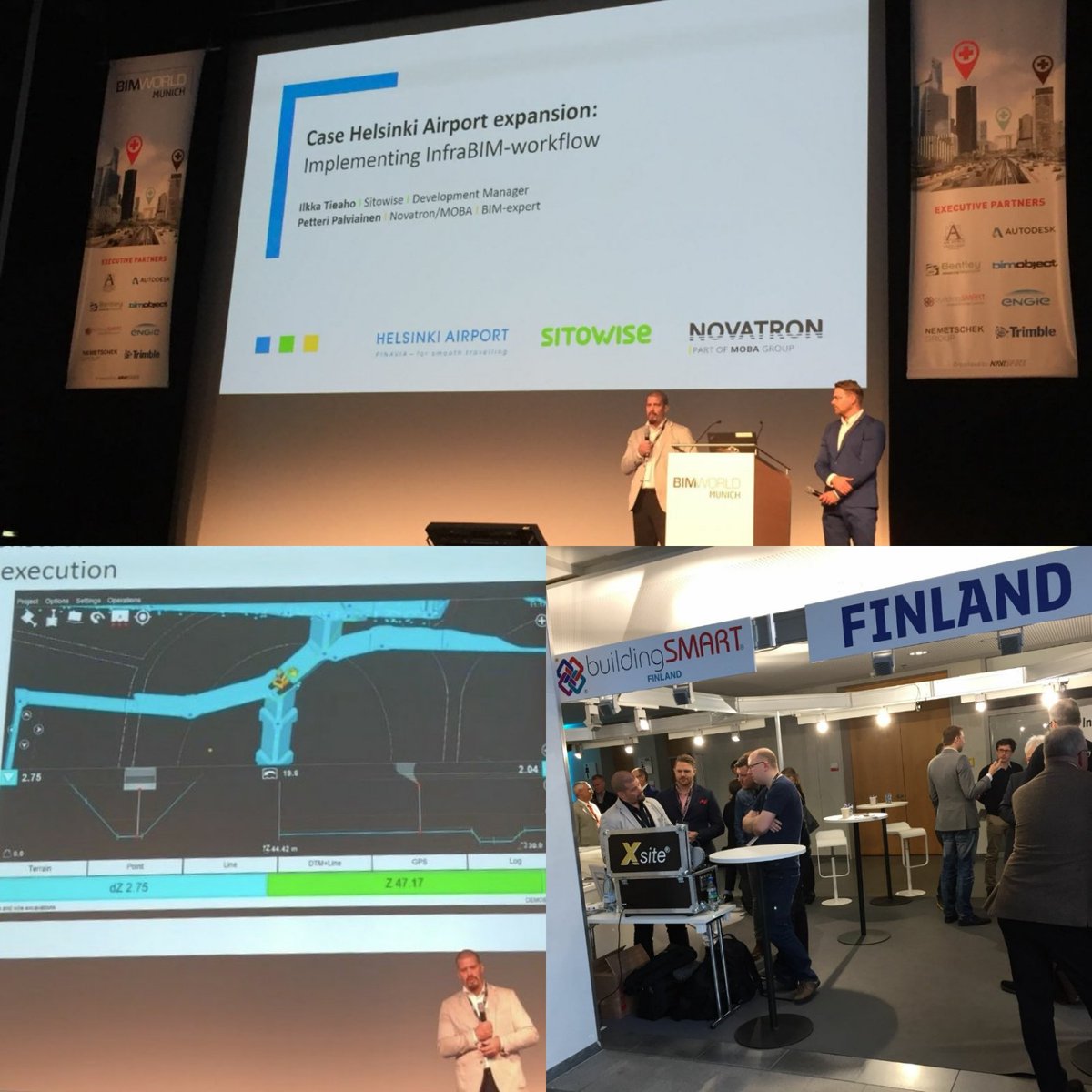 IisakinKirkko's tweet photo. What does #InfraBIM #Workflow  mean? Ask us, we know and we will come to tell you👌🇫🇮💯 @BIMWorld_DE #novatron #mittarimies #Xsite  #sitowise #finavia #helsinkiairport #ujotsuomalaiset #BIM  #bimmissionary https://t.co/N2ak4VuKqz
