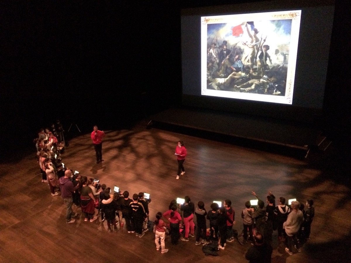 pascaljb's tweet photo. @FestivalAvignon ce2 au musée numérique Fabrica https://t.co/2SPRiuerJp