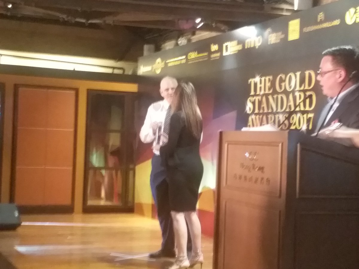 Breaking news! Our CEO <a href="/FriedmanMattS/">Matt Friedman</a> won the @PAAGoldStand Award for #CommunicatorOfTheYear! Matt helps people understand what #ModernSlavery is and inspires them to step up and contribute to end this crime... so congratulations Matt, so well deserved! Go Mekong Club team!