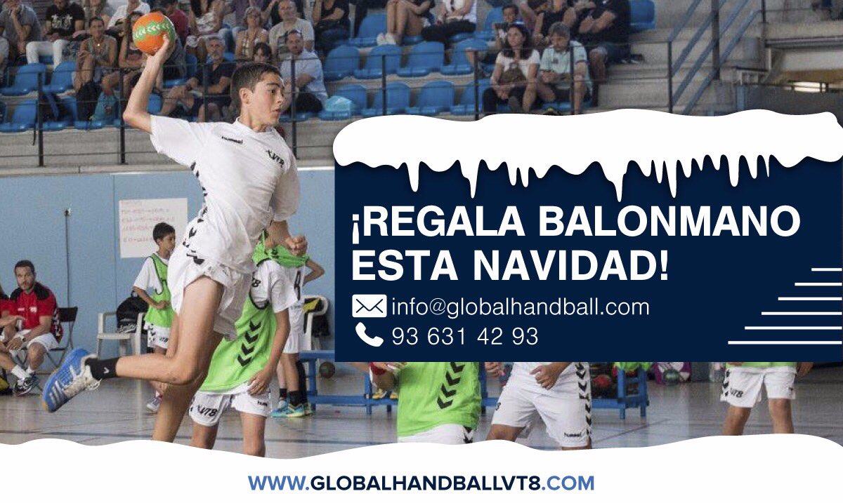 garciadieguez7's tweet photo. #GlobalHandballVT8 ➡ 27,28,29 y 30 de Diciembre 🎁🎅🏼 Torneo de balonmano base para 🤾🏼♀ de categorías infantil y cadete ➕ Entrenamientos específicos. ❌ PLAZAS LIMITADAS ❌ https://t.co/MtLQkvnICi https://t.co/g8p3ujyUz4