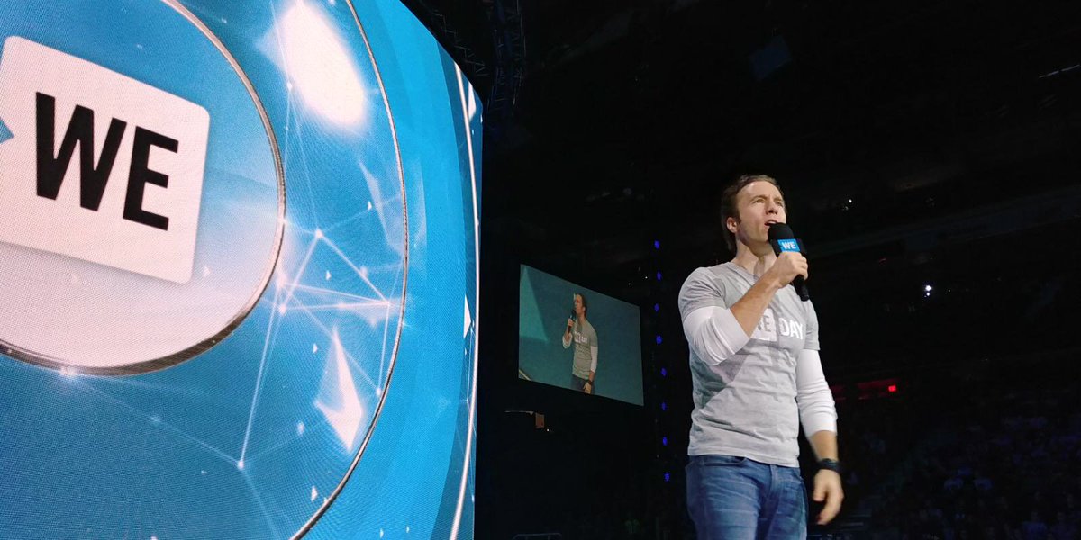 WEMovement's tweet photo. A shout out to educators from @CraigKielburger: ‘You are some of the most powerful people in the world’ #WEday https://t.co/UqrSmZAQPK