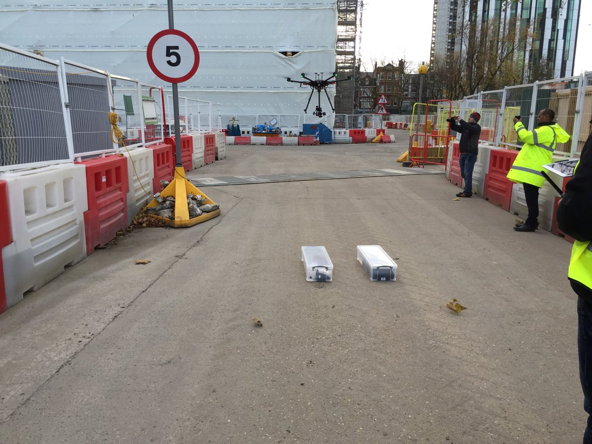 SkyPowerUK's tweet photo. Check out our 360 VR rig in action... think we might have exceeded 5mph! #vrdrone #dronevideo @SkyPowerUK https://t.co/ER5elT0GSk
