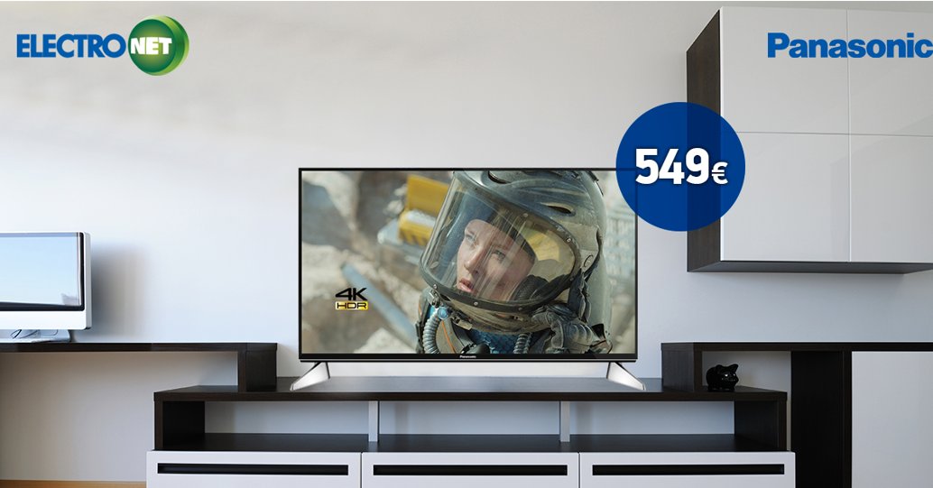 ElectronetGr's tweet photo. Η TV TX-40EX600E 40'' Smart 4K της #Panasonic, με τον εκπληκτικό της σχεδιασμό, προσαρμόζεται για να ταιριάζει άψογα στο χώρο σας! https://t.co/ArdtWPLfAw
#electronet https://t.co/c8BEZIGvxR