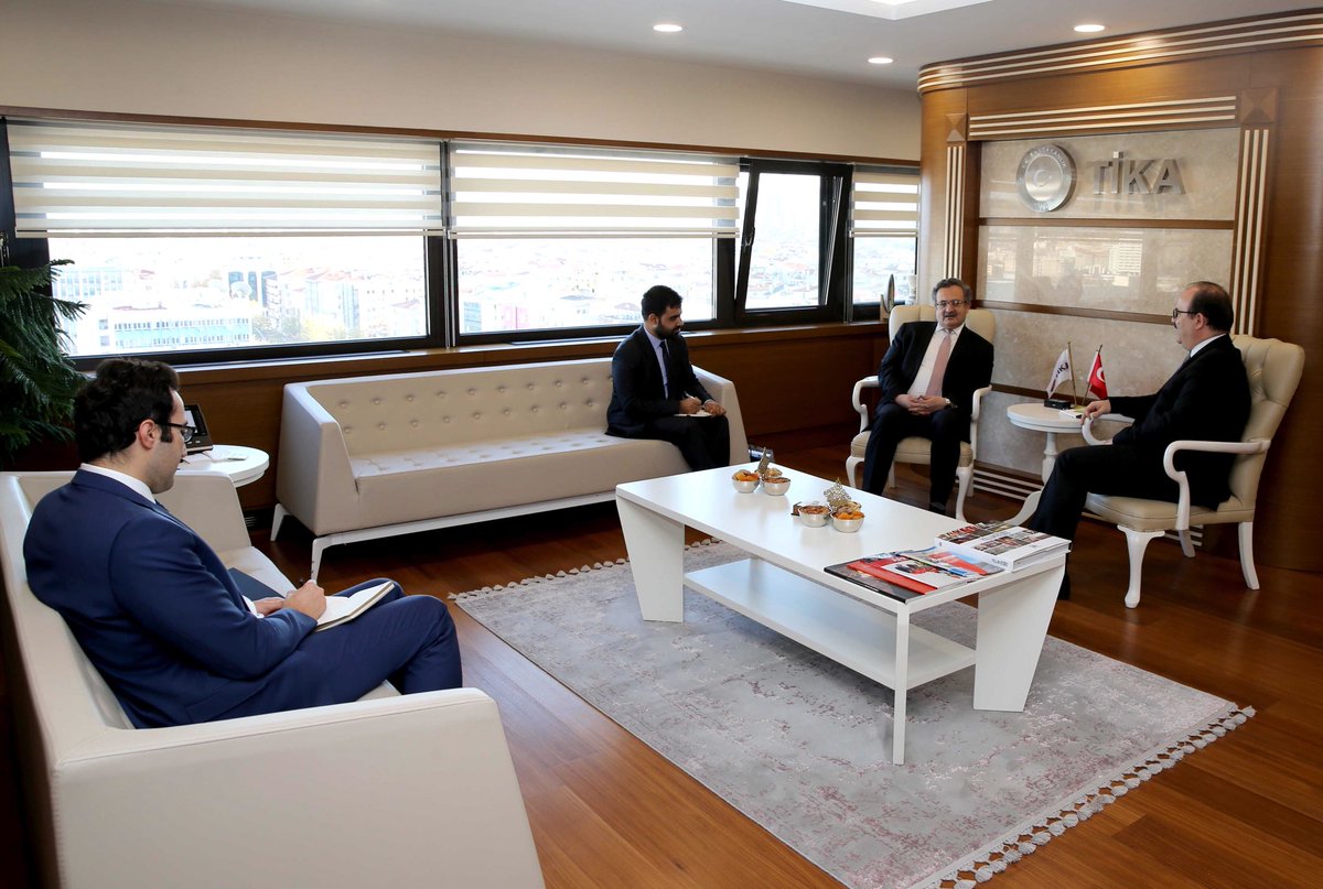 Yeni atanan Pakistan Ankara Büyükelçisi Sn. Syrus Sajjad Qazi, TİKA Başkanı <a href="/serdar_cam/">Dr. Serdar Çam</a>'ı ziyaretinde, diğer ülkelerden farklı olarak, #Türkiye'nin karşılık beklemeden, daha somut yardımlar yaptığını söyledi.