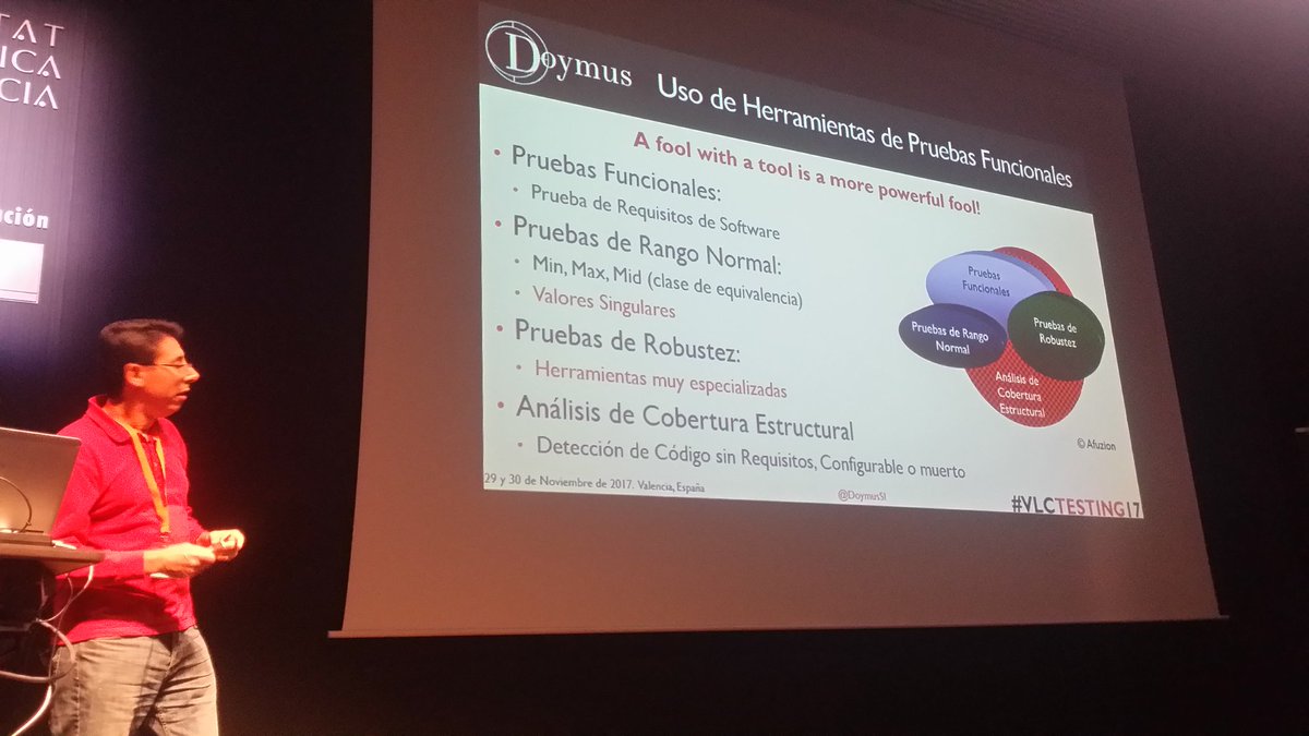 LucasSanVi's tweet photo. #vlctesting17 "A fool with a tool is just a powerful fool!" By Florentino Hernanz de @DoymusSI https://t.co/exir0BjM2g
