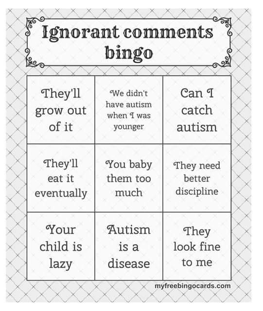 asensiblename's tweet photo. Shared from a friend's Facebook. She has 3 girls with autism. #CCYPF. https://t.co/8cHKLFCush