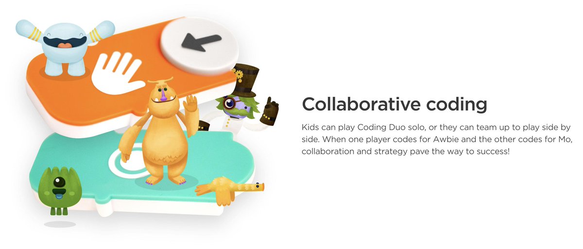 000Dave's tweet image. Whoa - this looks so awesome! Use your favorite Osmo friends in @PlayOsmo #CodingDuo! Looks like an awesome tool for #Collaborative #Coding in schools! playosmo.com/en/landing-cod… #HourofCode #CS @mrskalthoff