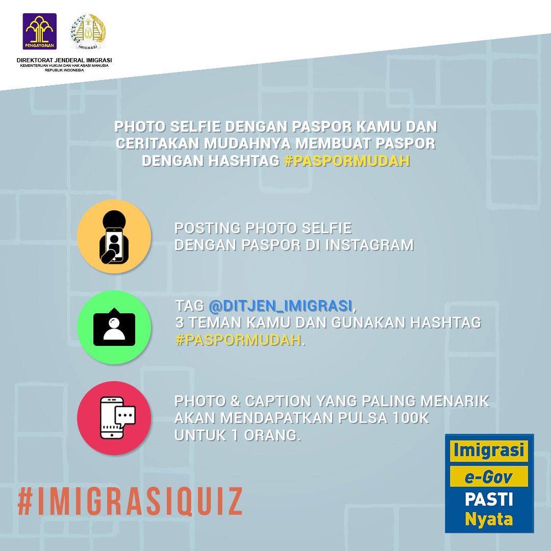 DitJen Imigrasi On Twitter Sahabat Mido Yuk Ikuti Photo Selfie