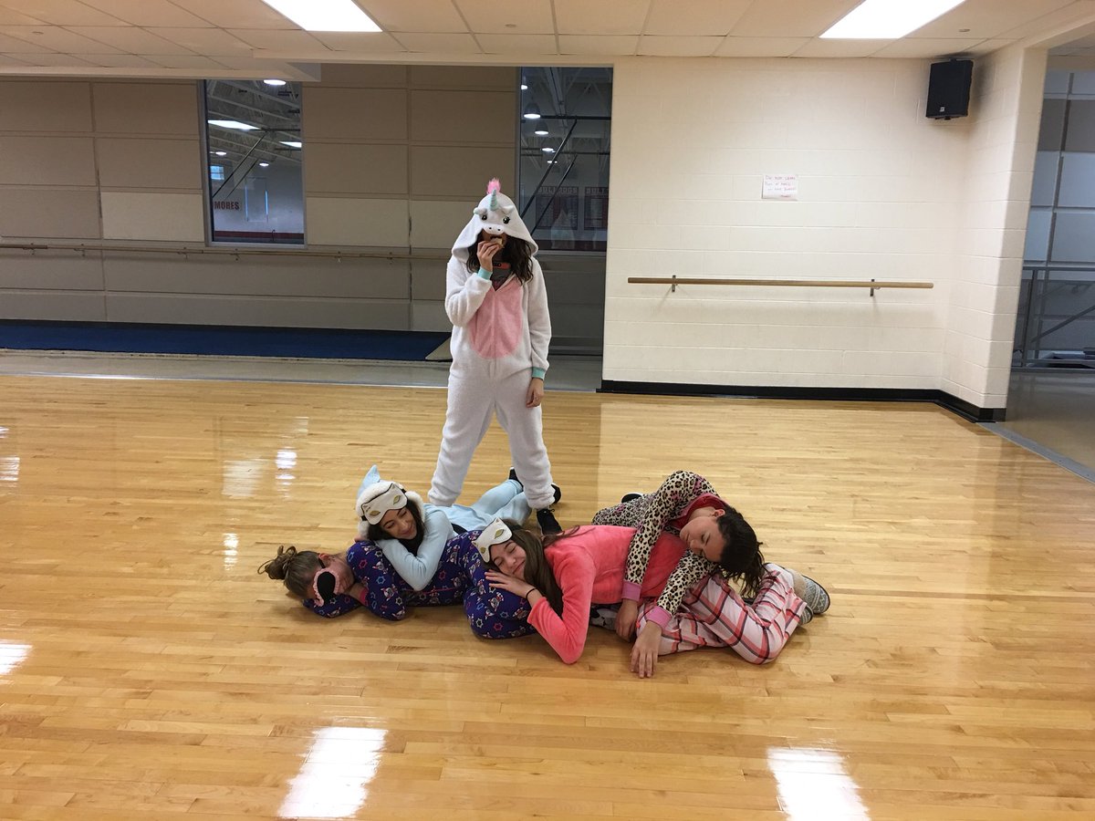 CoachMunsen's tweet photo. #tbt to yesterday? 😂 #themewednesday #pjday https://t.co/HrzCBNaco6