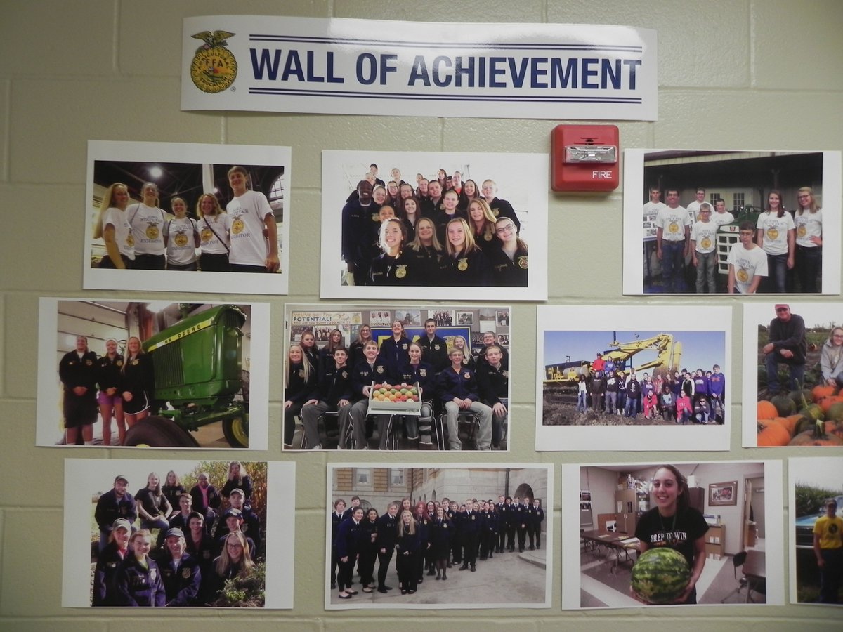 NevadaFFA's tweet photo. Students photos on the wall, you bet ! #impactbehavior #leadership #CustomerService #nevadacubpride https://t.co/oO921qiEc9