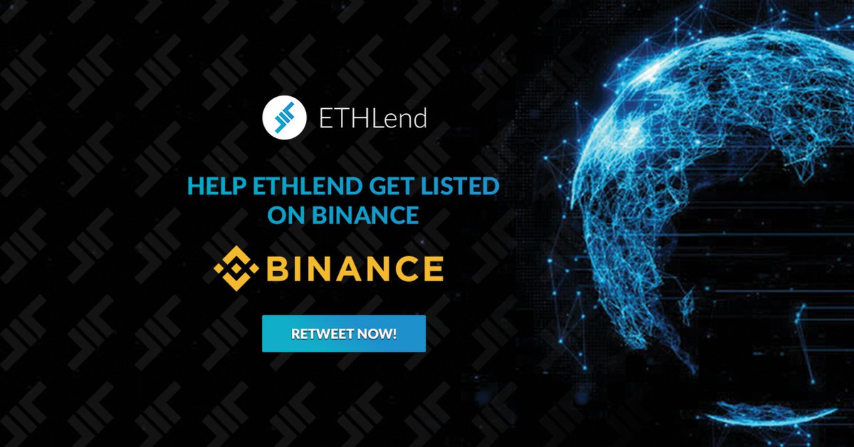 aave's tweet photo. Want to see #ETHLend #LEND tokens on Binance?
Retweet this and like Binance: https://t.co/xgjJuB0JLB https://t.co/G69Qm4atrR